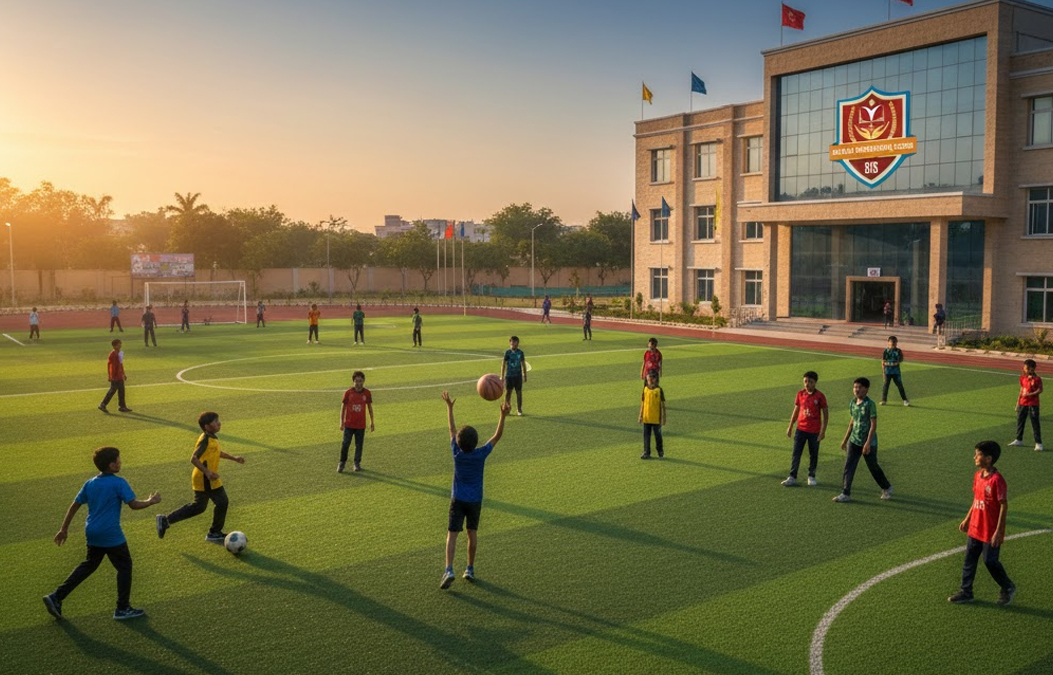 How Sports Shape a Child’s Personality at Bajrang International School